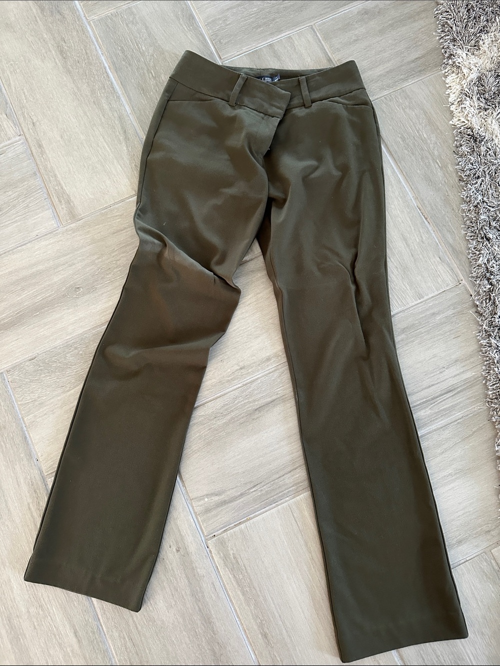 New York & Company Olive Dress Trousers